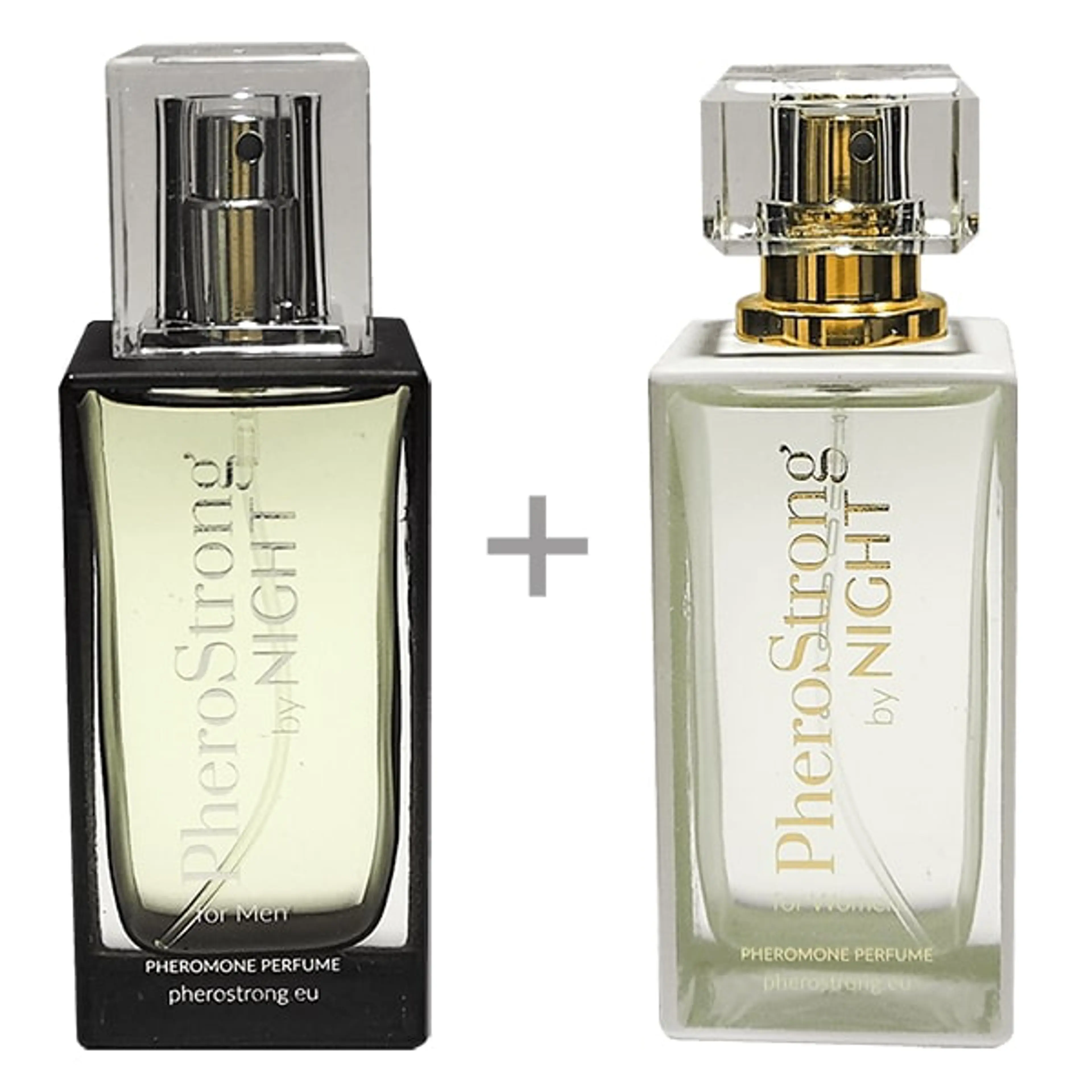 Комплект PheroStrong феромон - Нощ за мъже и жени, 50 мл./50мл.