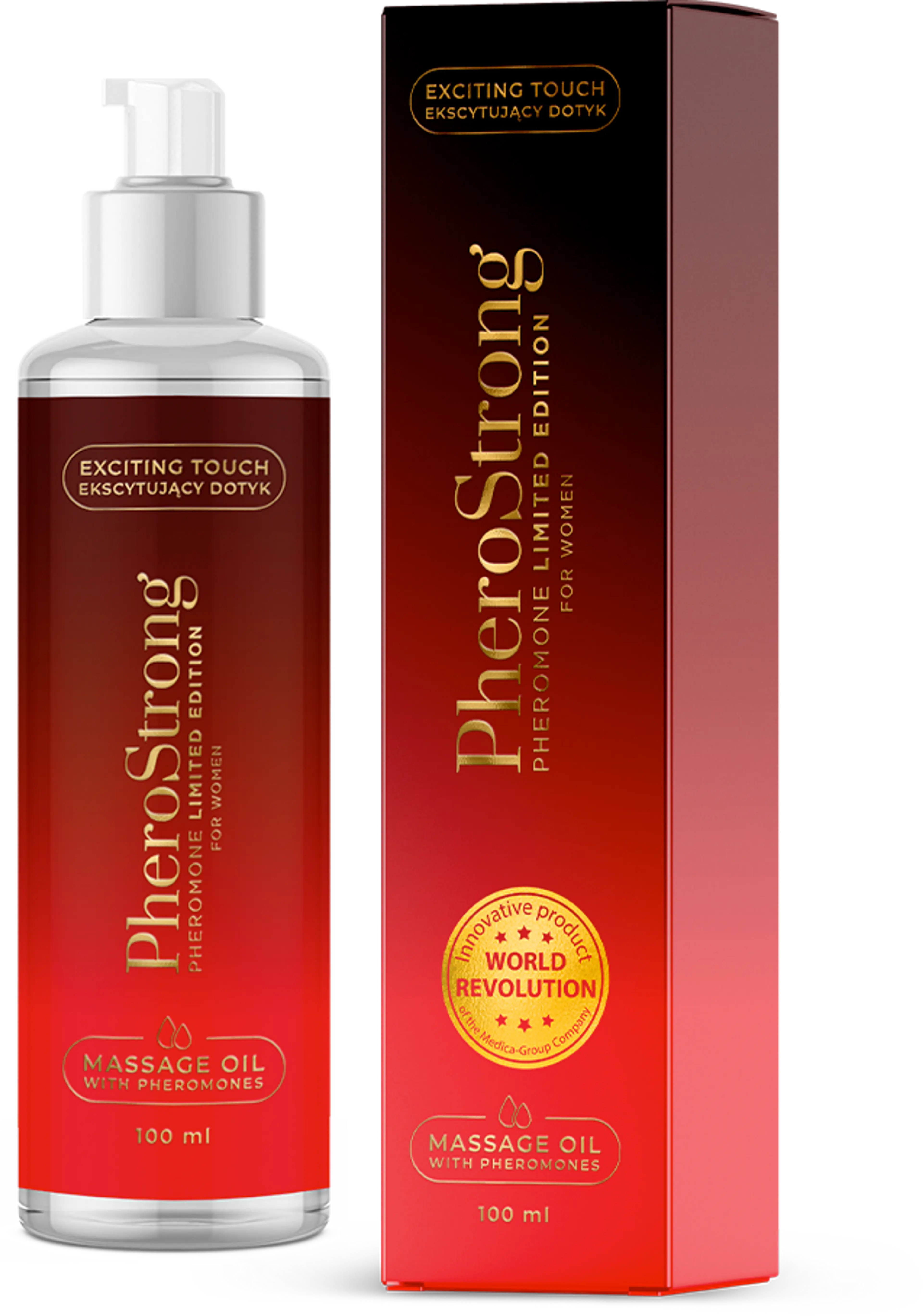Масажно масло PheroStrong Лимитирана серия за жени